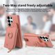 thumbnail image 5 of Funda FOXDOCK para Samsung Galaxy S26 Ultra Diseño con anillo, soporte, almacenamiento y protección RFID-rosa, 5 of 6