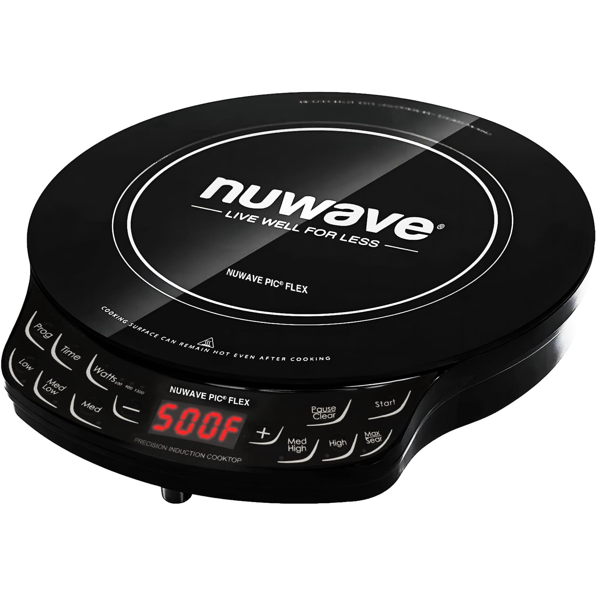 Placa De Inducción Nuwave Flex Precision 1300 W 45 Temp Negra
