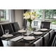 thumbnail image 4 of XmhyTop Juego de 6 Manteletes Individuales para Mesa, Hechos de PVC Resistente, Antideslizantes y Termorresistentes, Ideal para Hogares, Restaurantes y Cocinas, Estilo S, 45*30cm, Negro, 4 of 5