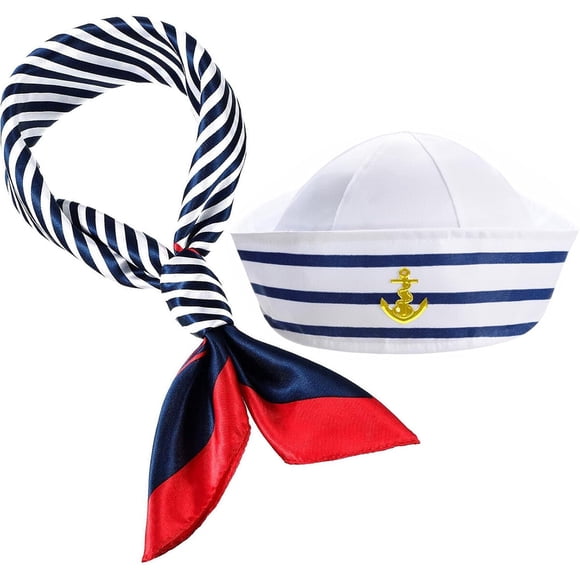 Disfraz Marinero DPLin Gorro y Pañuelo 22 in