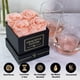 thumbnail image 4 of Flores preservadas Chloe's Graceful Fleurs – 4 rosas de tono melocotón, 4 of 6
