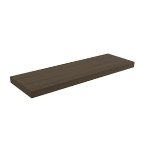 Fmfurniture - Repisa Flotante 80X25X3,8 Cm Café Oscuro X1 Unidad