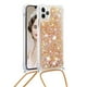 thumbnail image 5 of Funda FOXDOCK para iPhone 11 Pro con Cuerda Ajustable, Brillo Líquido, Protección Antigolpes y Lente – Ideal para Regalo, 5 of 6
