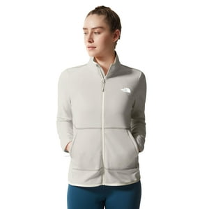 Sudadera The North Face Canyonlands Con Cremallera Completa Para Mujer, Color Blanco