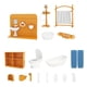 thumbnail image 3 of Juego De Muebles Para Casa De Muñecas Accesorios 1 12 Varios Temas Para Baño De Niños, 3 of 4