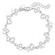 thumbnail image 1 of Pulsera plata 925 corazon mujer elegante regalo amor joyas, 1 of 3