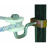 Aislador De Esquina Field Guardian T-Post Polyrope Blanco (Paquete De 4)