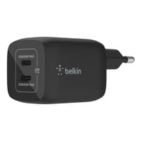 Cargador 65W Max 2X Usb-C Belkin Negro