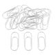 thumbnail image 1 of Paquete de 20 Clips de papel de metal grandes Marcador Jumbo Papelería Paperclips plata, 1 of 2