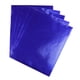 thumbnail image 1 of Papel de aluminio Hygloss Products metalizado, 8,5 x 11, azul, 100 hojas, 1 of 4