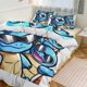 thumbnail image 1 of Squi_rtle Print Bedding Set Pattern Duvet Cove Set 3 Pieces 1 Quilt Cover And 2 Pillowcases for Women Men Teens, 1 of 5