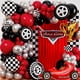 thumbnail image 1 of Kit de arco de globos SHERYL DECOR, todo en 1, coche de carreras con trofeo y 2, 1 of 9