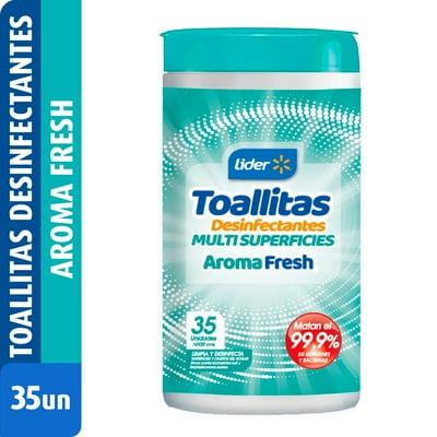 Toallitas Desinfectantes Fresh 35 Un Lider