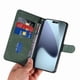 thumbnail image 4 of Funda tipo cartera con tapa para iPhone 17 Pro con tarjetero, soporte y cubierta magnética Verde, 4 of 6