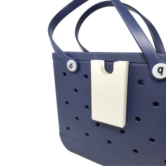 Soporte para Celular FRESHeTECH BAGLETS Accesorio para Bolso Tote Blanco