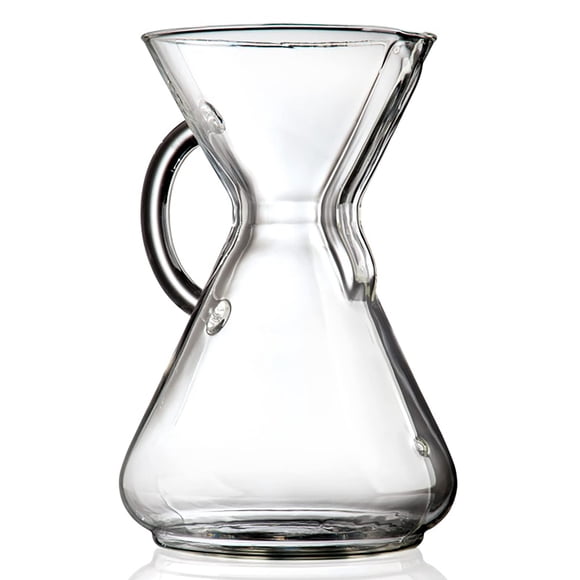 Cafetera Chemex Pour-Over Glass con mango de vidrio para 10 tazas