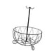 thumbnail image 2 of Soporte Para Frutero Con Colgador De Plátano, Soporte Para Cesta De Frutas De Cocina, Grande, Negro, 2 of 5