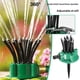 thumbnail image 2 of Pulverizador flexible de césped y jardín Pulverizador de jardín Sistema de riego automático de 360 °, pulverizador de 12 tubos para riego, riego de césped y plantas manos libres, 2 of 3