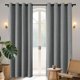 thumbnail image 1 of Cortinas Joydeco 132x305 cm 2 Paneles Gris Opacas Térmicas, 1 of 9