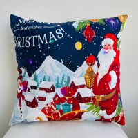 Todo Hogar Santiago De Chile - Pack De 2 Fundas De Cojines Navideños Con Luces Led - 07