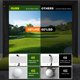thumbnail image 3 of Pantalla de Golf Aerixtron 3D Air Mesh HD para Proyección, 3 of 7