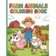 thumbnail image 1 of Libro para colorear de animales de granja para niños de 4 a 8 años, 1 of 1