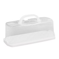 Bothyi - Caja De Pan, Recipientes De Comida Duraderos, Plato De Mantequilla Para Tartas, Cumpleaños, Cocina