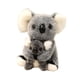 thumbnail image 4 of Koala Bear Toy De Peluche Huggable Mum Y Baby Koala Plush Toy Para Niños Adultos Gray, 4 of 5