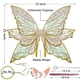 thumbnail image 3 of Juego de mariposas doradas Fairy Wings VersaCharm, tamaño grande, 86 x 64 cm, 3 of 9