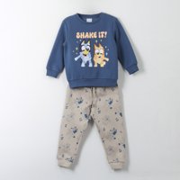 Conjunto Buzo Niño Shake It Azul Bingo & Bluey