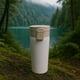 thumbnail image 5 of Mug Acero Inoxidable Tapa Con Pulsador y Antideslizante 380ml Blanco, 5 of 5