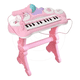 thumbnail image 2 of Teclado electrónico piano para niños musical con micrófono, 2 of 3