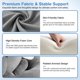 thumbnail image 5 of Silla de Apoyo para Bebé KEST NEST Elefante de Peluche Gris, 5 of 7