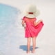 thumbnail image 5 of Sombrero de paja para niños de 52 a 54 cm de circunferencia, bonito sombrero de ala ancha con diseño de fresa, sombrero de verano, protector solar, sombrero de pescador, sombrilla de viaje., 5 of 5