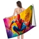 thumbnail image 4 of Spider-Man Toalla de playa de secado rápido con diseño temático, regalo para mujeres y niñas, ideal para cumpleaños, fans, amantes de la música, uso en la playa o al aire libre, 78 × 160 cm, 4 of 6