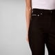thumbnail image 3 of Pantalones vaqueros Calvin Klein para mujer, talle alto, color negro verdadero, 3 of 5