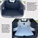 thumbnail image 3 of Forro de carga TESBEAUTY para Tesla Model Y, cuero vegano, blanco, 3 of 6