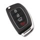 thumbnail image 3 of Estuche Y Cuchilla Para Mando A Distancia De 4 Botones Para Hyundai I10 I20 I30 I35 I40 Genesis, 3 of 5