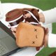 thumbnail image 2 of Guantes calefactables para mujer, guantes de invierno calefactables, peluche calefactable por USB, bonitos guantes calefactables con forma de pan de panda, guantes calefactables semi-usables sin dedos, 2 of 7