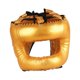thumbnail image 5 of Casco De Boxeo Transpirable Muay Thai Headgear Para Sparring Kickboxing Karate Gold, 5 of 5