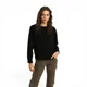 thumbnail image 1 of Sweater Ellus Mujer Loose Fit Ranglan Negro, 1 of 3