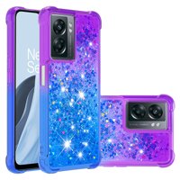 Foxdock - Funda Para Oneplus Nord N300 Con Diseño Gradiente Y Brillo Líquido Antigolpes Tpu