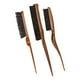 thumbnail image 5 of Juego de 3 brochas para burlar, juego de peines para peinar el cabello, cepillo para bordes de cabello, peine para peinar, herramienta de , j, 5 of 5