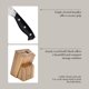 thumbnail image 5 of Juego de cuchillos para cubiertos Martha Stewart Greeley, 14 piezas con bloque, 5 of 7