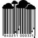 thumbnail image 1 of Decomural Cloud Rain Barcode Abstract Art WS-18364, 1 of 2