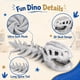 thumbnail image 5 of Disfraz de Esqueleto de Dinosaurio Sachie para Niños de 5 a 7 años, 5 of 7