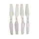 thumbnail image 5 of 4 piezas de hélices de dron para e58 s168 jy019 quadcopter repuestos blanco, 5 of 5