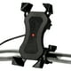 thumbnail image 1 of 2 en 1 Soporte de manillar para celular mas cargador USB Motowolf 2817c, 1 of 7