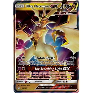 Carta Pokémon Ultra Necrozma Gx 95/131 Ultra Rara