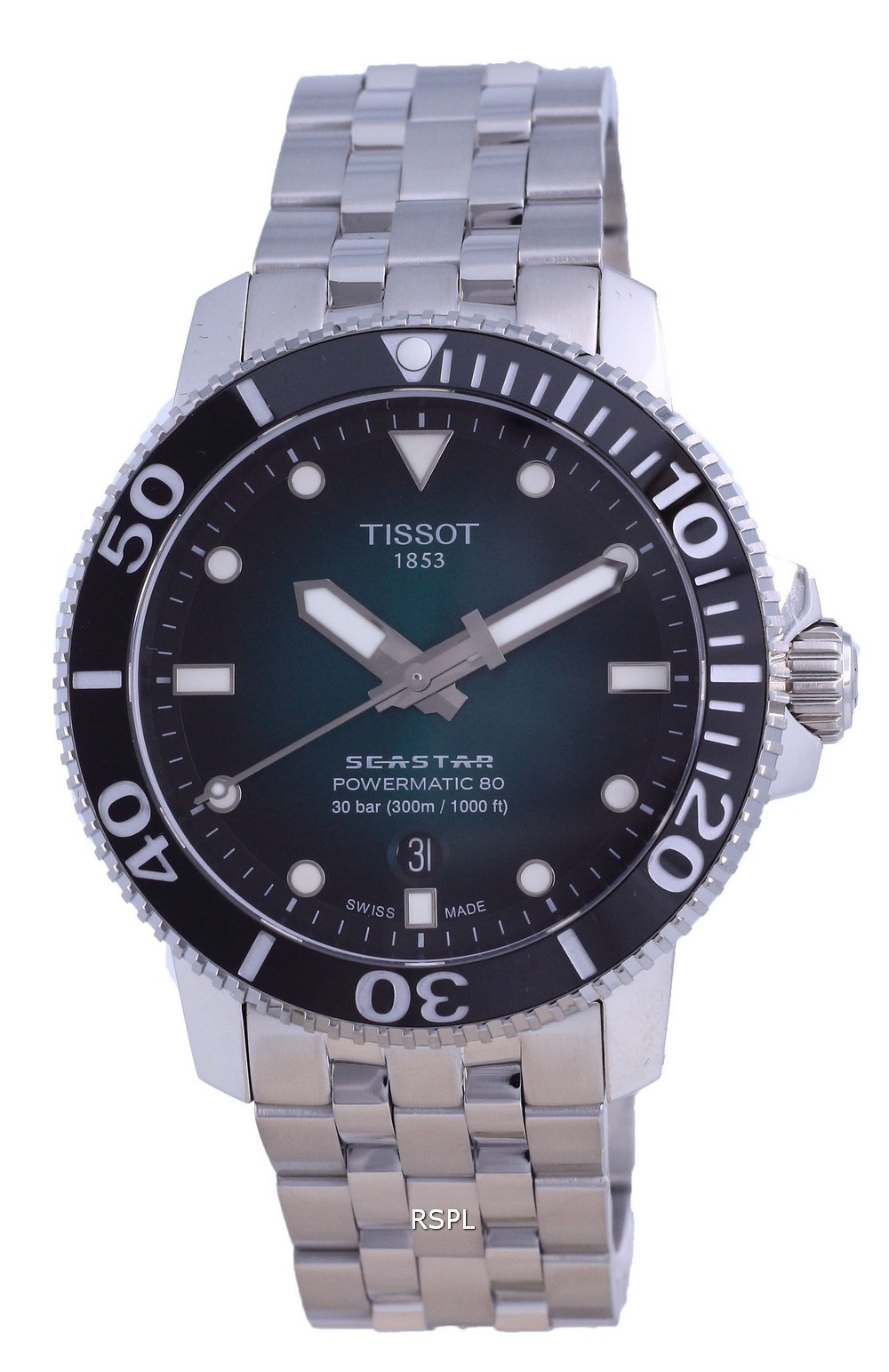 Tissot - Reloj Para Hombre Seastar Automático T120.407.11.091.01